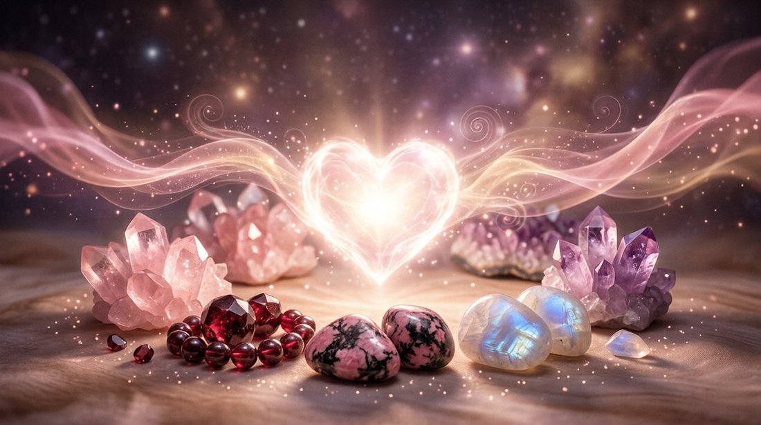 12 Crystals for Love, Romance and Emotional Healing