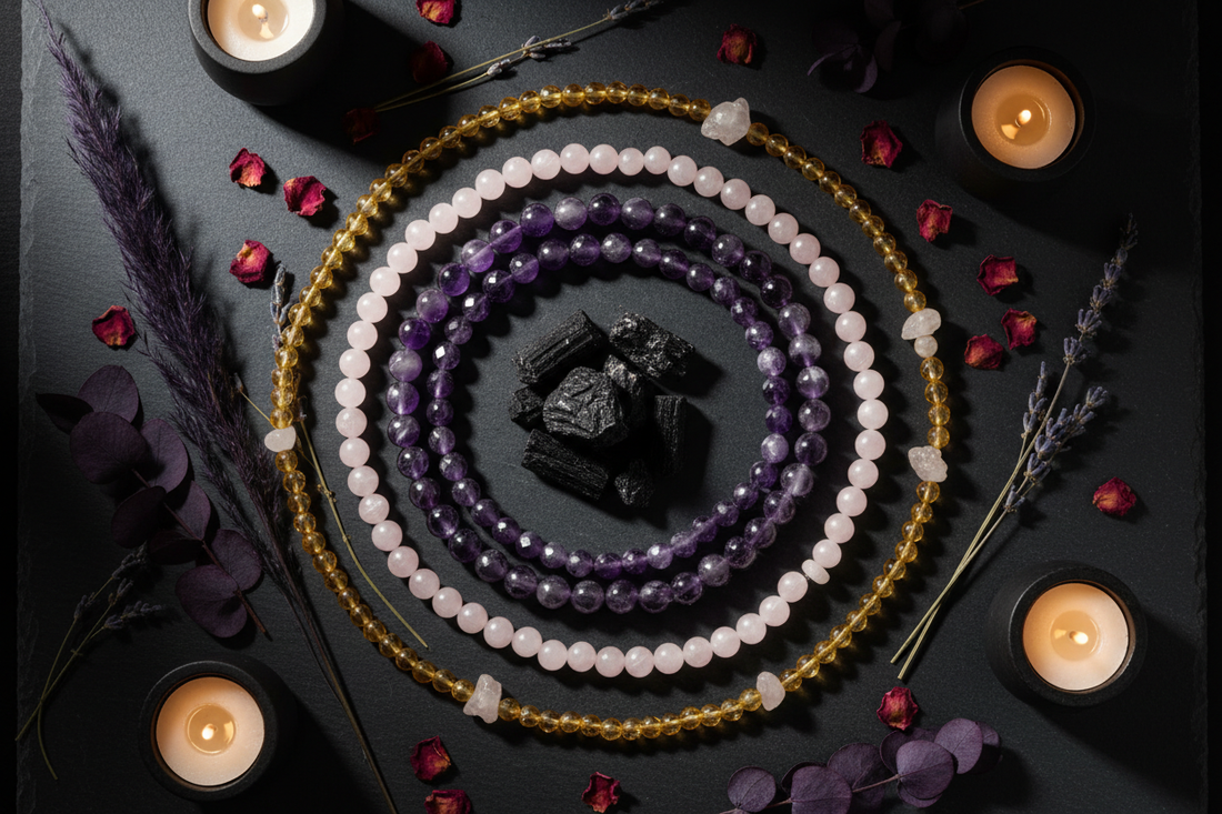 Crystal bracelets pairing guide — which crystals should not be worn together