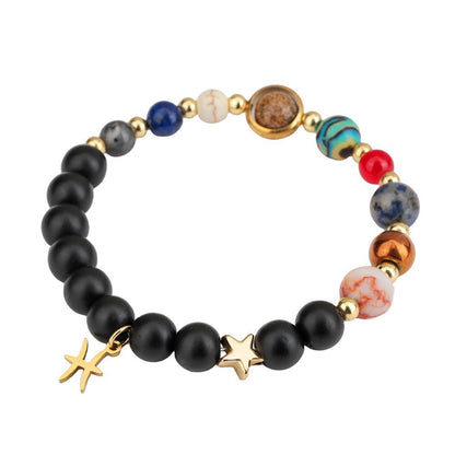 Zodiac Constellation Planet Bracelet | Free Cinnabar Red String Gift