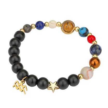 Zodiac Constellation Planet Bracelet | Free Cinnabar Red String Gift