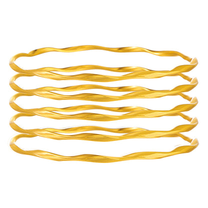 Europe and the United States cross-border stacking Bohemian metal bracelet set retro exaggerated mixing and matching hollow love bracelet jewelry