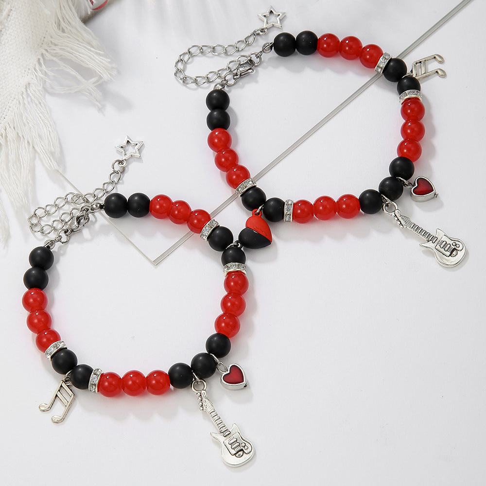 Couple bracelet female Korea Dongdaemun Japanese small fresh bracelet Spice girl style bracelet girlfriend gift jewelry wholesale