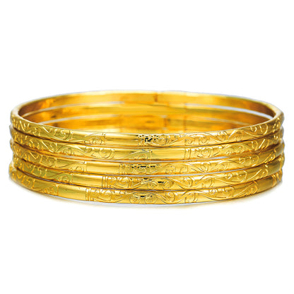 European and American cross-border retro simple pattern bracelet set Bohemian style stacked bracelet bracelet women's factory wholesale