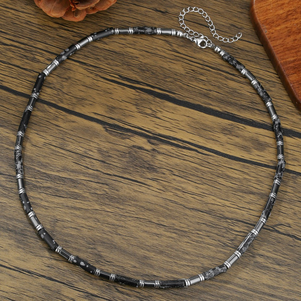 Natural Wood & Coconut Shell Necklace | Bohemian Surf Tribal Jewelry