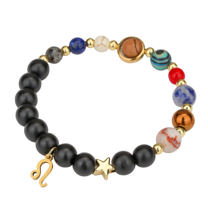 Zodiac Constellation Planet Bracelet | Free Cinnabar Red String Gift